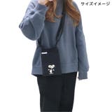 スヌーピー ショルダーバッグ リップストップフラットショルダー | cinemacollection | 詳細画像5 
