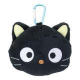 チョコキャット ミニポーチ カラビナ付きぬいぐるみファスナーマスコット | cinemacollection | 詳細画像1