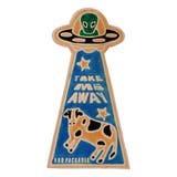 革しおり ブックマーク レザーUFO テクノプライム 栞 読書 グッズ | cinemacollection | 詳細画像1