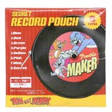 トムとジェリー ミニポーチ シークレットレコードポーチ | cinemacollection | 詳細画像1 