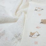 タオル 薄手 手ぬぐい ピンク ねこさん 日繊 日本製 かわいい グッズ | cinemacollection | 詳細画像2