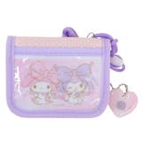マイメロディ＆クロミ 子供用財布 RFウォレット パープル サンリオ ラビット | cinemacollection | 詳細画像1 