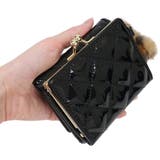 日焼けハローキティ 財布 エナメルキルトP口金ミニ財布 | cinemacollection | 詳細画像2 