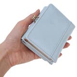 シナモロール 財布 ハートプレート3つ折り口金ミニ財布 | cinemacollection | 詳細画像2 