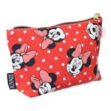 ミニーマウス コスメポーチ ハンプ三角マチポーチ ミニー ディズニー ラビット | cinemacollection | 詳細画像2