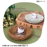 ニホンノコトリ 卓上収納 鳥の巣クリップホルダー | cinemacollection | 詳細画像3