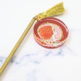 水森亜土 ヘアアクセ ガラスチャーム付きかんざし | cinemacollection | 詳細画像2 