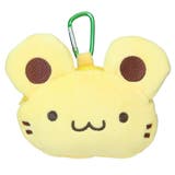 ポムポムプリン ミニポーチ カラビナ付きぬいぐるみファスナーマスコット | cinemacollection | 詳細画像1 