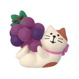 concombre マスコット ぶどうケリケリ猫 デコレ | cinemacollection | 詳細画像1 
