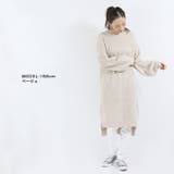 リブニットワンピース◆ワンピース 冬物 ニット | CITRINE Chakra | 詳細画像6