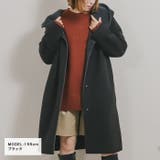 ブラック | 裏ボアボンディングフリースフーディコート◆裏ボア フリース ボアパーカー | CITRINE Chakra