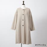 裏ボアボンディングフリースノーカラーコート◆裏ボア フリース ノーカラー | CITRINE Chakra | 詳細画像16
