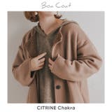 裏ボアボンディングフリースノーカラーコート◆裏ボア フリース ノーカラー | CITRINE Chakra | 詳細画像2