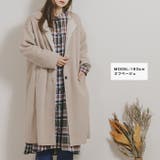裏ボアボンディングフリースノーカラーコート◆裏ボア フリース ノーカラー | CITRINE Chakra | 詳細画像6