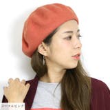 コーラルピンク | フェルトベレー帽◆ベレー帽 フェルト 帽子 | CITRINE Chakra