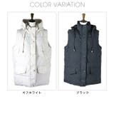 フード付き中綿ベスト◆アウター 中綿 ベスト | CITRINE Chakra | 詳細画像4