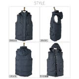 フード付き中綿ベスト◆アウター 中綿 ベスト | CITRINE Chakra | 詳細画像5