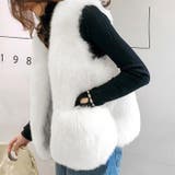 エコファーベスト◆アウター エコファー フェイクファー | CITRINE Chakra | 詳細画像11 