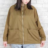 スタンドカラージップブルゾン◆ブルゾン ライトアウター ジッパー | CITRINE Chakra | 詳細画像13 