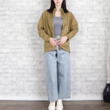 スタンドカラージップブルゾン◆ブルゾン ライトアウター ジッパー | CITRINE Chakra | 詳細画像15 