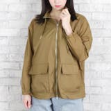 スタンドカラージップブルゾン◆ブルゾン ライトアウター ジッパー | CITRINE Chakra | 詳細画像19 