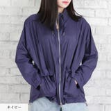 スタンドカラージップブルゾン◆ブルゾン ライトアウター ジッパー | CITRINE Chakra | 詳細画像7 