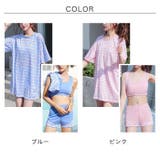 ロゴTシャツ付きセパレート水着セット◆水着 体型カバー ラッシュガード | CITRINE Chakra | 詳細画像3