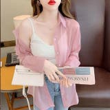 長袖シアーシャツ◆シャツ ブラウス 透け感 | CITRINE Chakra | 詳細画像19 