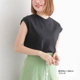 ブラック | Vネックトップス◆トップス Vネック Tシャツ | CITRINE Chakra