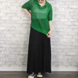 メッシュ編みポロシャツ◆サマーニット ニット ポロシャツ | CITRINE Chakra | 詳細画像7 