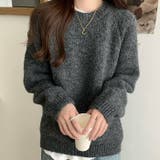 ラグランゆったりニット◆ニット オーバーサイズ 冬服 | CITRINE Chakra | 詳細画像8