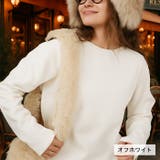 オフホワイト | とろみ素材ロングTシャツ◆Tシャツ ロンT ロングTシャツ | CITRINE Chakra