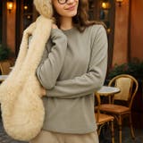 とろみ素材ロングTシャツ◆Tシャツ ロンT ロングTシャツ | CITRINE Chakra | 詳細画像13