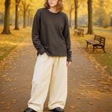 とろみ素材ロングTシャツ◆Tシャツ ロンT ロングTシャツ | CITRINE Chakra | 詳細画像15