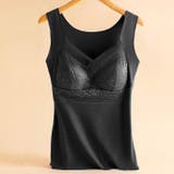 保温インナー◆カップ付きタンクトップ ピーチ起毛 インナー | CITRINE Chakra | 詳細画像28 