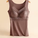 保温インナー◆カップ付きタンクトップ ピーチ起毛 インナー | CITRINE Chakra | 詳細画像29 