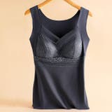 保温インナー◆カップ付きタンクトップ ピーチ起毛 インナー | CITRINE Chakra | 詳細画像33 