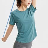 吸汗速乾スポーツTシャツ◆スポーツTシャツ 吸汗速乾 ヨガウェア | CITRINE Chakra | 詳細画像7 