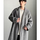 グレー | 「余裕を魅せる。」フェイクウールロングチェスターコート Fake Wool | Classical Elf Men