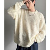 オフホワイト | 【Classical Origin】「優しさに包まれる。」ブークレー糸クルーネッ… | Classical Elf Men