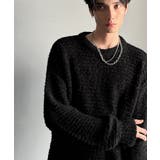 ブラック | 【Classical Origin】「優しさに包まれる。」ブークレー糸クルーネッ… | Classical Elf Men