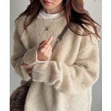 「深みのある大人に。」クルーネックミックスカラー糸ニット Crew neck | Classical Elf Men | 詳細画像6 