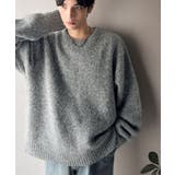 「深みのある大人に。」クルーネックミックスカラー糸ニット Crew neck | Classical Elf Men | 詳細画像11 