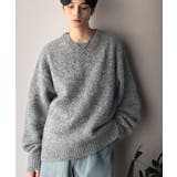「深みのある大人に。」クルーネックミックスカラー糸ニット Crew neck | Classical Elf Men | 詳細画像12 