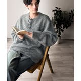 「深みのある大人に。」クルーネックミックスカラー糸ニット Crew neck | Classical Elf Men | 詳細画像13 