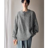 「深みのある大人に。」クルーネックミックスカラー糸ニット Crew neck | Classical Elf Men | 詳細画像14 