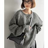 「深みのある大人に。」クルーネックミックスカラー糸ニット Crew neck | Classical Elf Men | 詳細画像15 