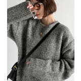 「深みのある大人に。」クルーネックミックスカラー糸ニット Crew neck | Classical Elf Men | 詳細画像17 