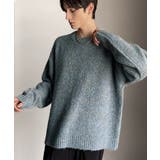 「深みのある大人に。」クルーネックミックスカラー糸ニット Crew neck | Classical Elf Men | 詳細画像22 