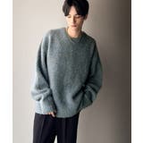 「深みのある大人に。」クルーネックミックスカラー糸ニット Crew neck | Classical Elf Men | 詳細画像25 